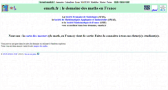 Desktop Screenshot of emath.fr