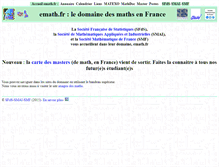 Tablet Screenshot of emath.fr