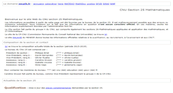 Desktop Screenshot of cnu25.emath.fr